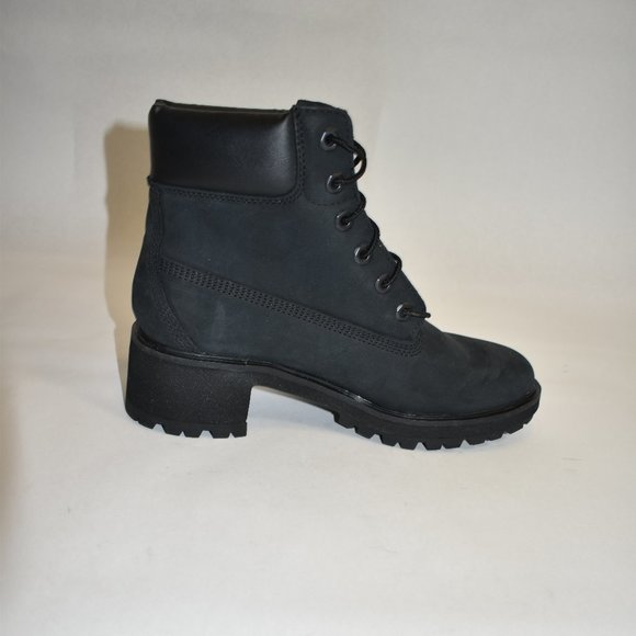 TIMBERLAND WOMEN'S KINSLEY 6-INCH WATERPROOF BOOTS Black Size 9 US - Picture 6 of 10